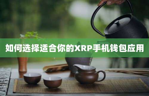 如何选择适合你的XRP手机钱包应用