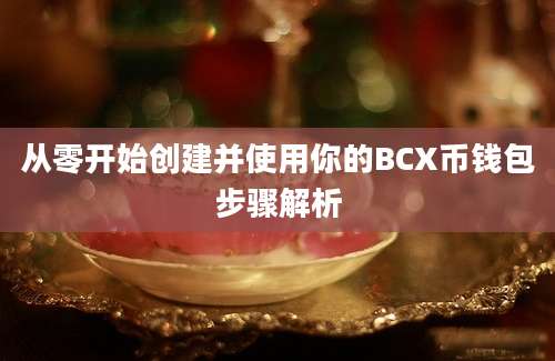 从零开始创建并使用你的BCX币钱包步骤解析