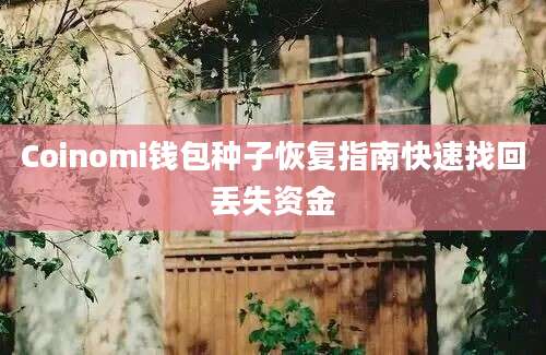 Coinomi钱包种子恢复指南快速找回丢失资金