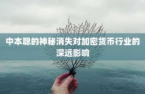 中本聪的神秘消失对加密货币行业的深远影响