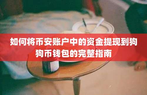 如何将币安账户中的资金提现到狗狗币钱包的完整指南