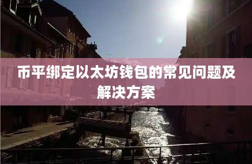 币平绑定以太坊钱包的常见问题及解决方案