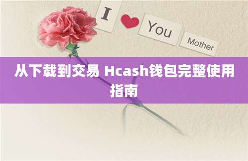 从下载到交易 Hcash钱包完整使用指南