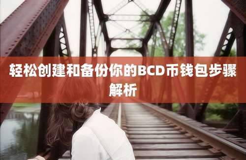 轻松创建和备份你的BCD币钱包步骤解析