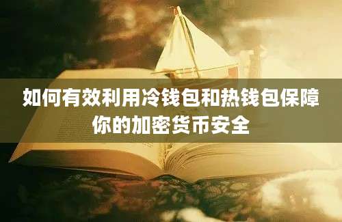 如何有效利用冷钱包和热钱包保障你的加密货币安全