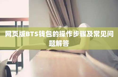 网页版BTS钱包的操作步骤及常见问题解答