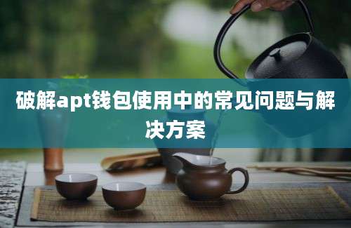 破解apt钱包使用中的常见问题与解决方案